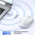 Philips Wireless Mouse Bluetooth Mouse 2.4G Duo Mouse Wireless Connection Smooth VERSION SPK7448