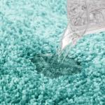 Premium Anti-Slip Microfibre Bathmat - 60cm x 40cm, Dusty Turquoise, Rectangular