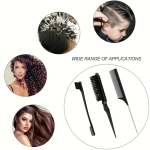 Set Hair Brush Set Hairdressing Spray Bottle Hair Braiding Loop Rat Tail Comb Teasing Hair Brsuh Edge Control Brush